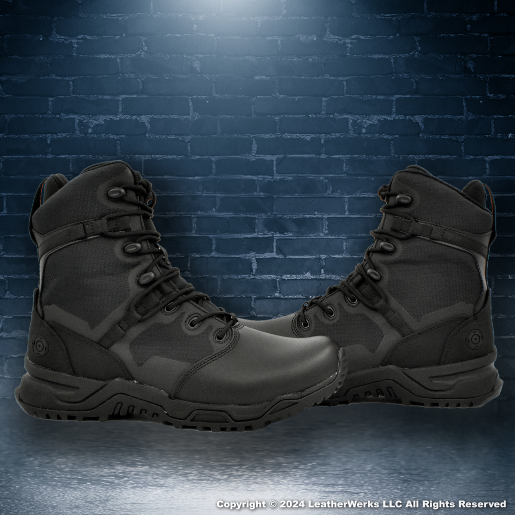 Original S.W.A.T. Alpha Fury 8 Inch Black Side Zip Tactical Boot